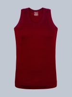Freedom Solid Colour Cotton-Rich 1x1 Rib Skin-Friendly U-Neck Sleeveless Vest for Men. - Image 25