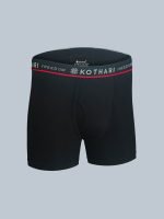 Freedom Men’s Solid Colour Outer Elastic Drawers - 100% Combed Cotton - Antibacterial, Colour-Fresh, Moisture-Wicking. - Image 3