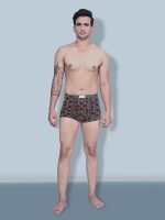 Freedom Men’s 100% Combed Cotton Mini Drawers – Assorted Prints with Inner Elastic