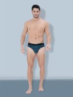 Freedom Men’s Premium Printed Briefs with no-marks waistband, anti-bacterial finish & soft high-stretch fabric for all-day comfort & style.