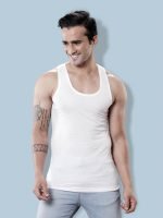 Freedom Men’s Premium U-Neck Sleeveless Vest – Cotton-Rich, Lightweight & Comfortable