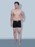 Freedom Men’s 100% Cotton Knitted Rib Anti-Bacterial Colored Inner Elastic Drawers
