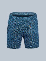 Men’s Premium Printed Barmuda, Soft & Breathable Cotton, Elastic Waist with Drawstring, Stylish All-Over Geometric Print - Image 17