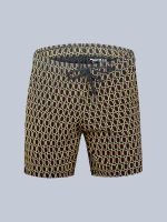 Men’s Premium Printed Barmuda, Soft & Breathable Cotton, Elastic Waist with Drawstring, Stylish All-Over Geometric Print - Image 18