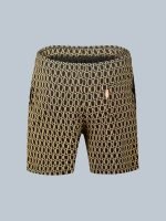 Men’s Premium Printed Barmuda, Soft & Breathable Cotton, Elastic Waist with Drawstring, Stylish All-Over Geometric Print - Image 21