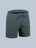Men’s Premium Printed Barmuda, Soft & Breathable Cotton, Elastic Waist with Drawstring, Stylish All-Over Geometric Print - Image 7
