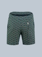 Men’s Premium Printed Barmuda, Soft & Breathable Cotton, Elastic Waist with Drawstring, Stylish All-Over Geometric Print - Image 9