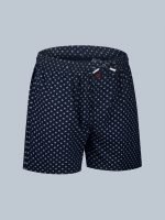 Men’s Geometric Print Casual Shorts with Elastic Waist & Drawstring - Image 3