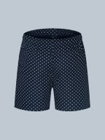 Men’s Geometric Print Casual Shorts with Elastic Waist & Drawstring - Image 5