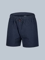 Men’s Geometric Print Casual Shorts with Elastic Waist & Drawstring - Image 16