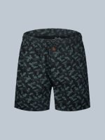 Men’s Geometric Print Casual Shorts with Elastic Waist & Drawstring - Image 18