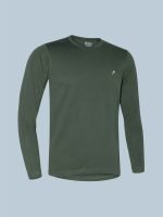 Cotton Rich Full Sleeve T-Shirt, Regular Fit Round Neck Solid Casual Wear - Image 12