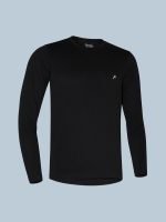Cotton Rich Full Sleeve T-Shirt, Regular Fit Round Neck Solid Casual Wear - Image 16