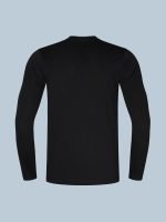 Cotton Rich Full Sleeve T-Shirt, Regular Fit Round Neck Solid Casual Wear - Image 17