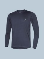 Cotton Rich Full Sleeve T-Shirt, Regular Fit Round Neck Solid Casual Wear - Image 19