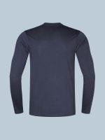 Cotton Rich Full Sleeve T-Shirt, Regular Fit Round Neck Solid Casual Wear - Image 21