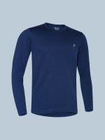 Cotton Rich Full Sleeve T-Shirt, Regular Fit Round Neck Solid Casual Wear - Image 8