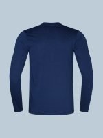 Cotton Rich Full Sleeve T-Shirt, Regular Fit Round Neck Solid Casual Wear - Image 9
