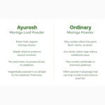 AyuRosh Moringa Leaf Powder - Image 4